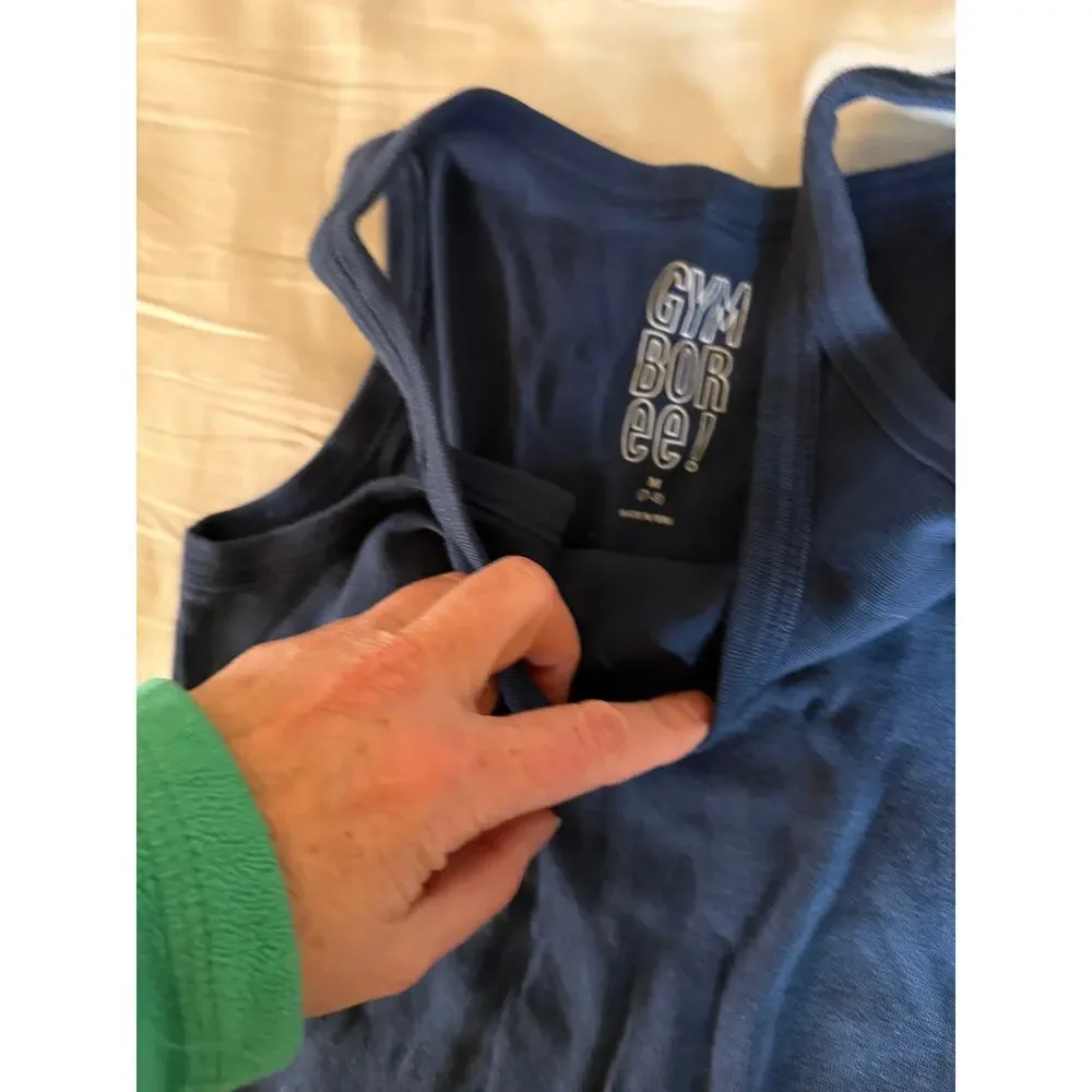 Gymboree Navy Blue Tank size 7-8